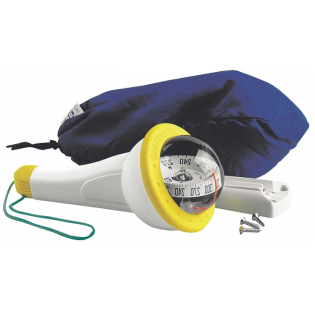 STEERING- AND BEARING COMPASS FLOATING AND REMOVABLE RIS 100 YELLOW