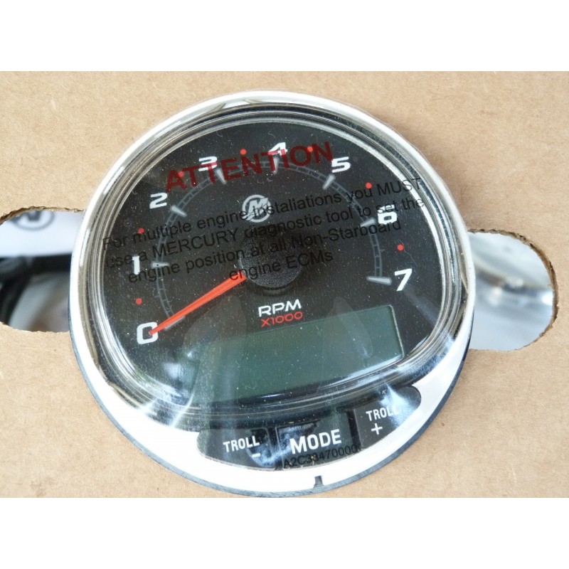 TACHOMETER MERCURY SC1000 7000 RPM 798M0135641