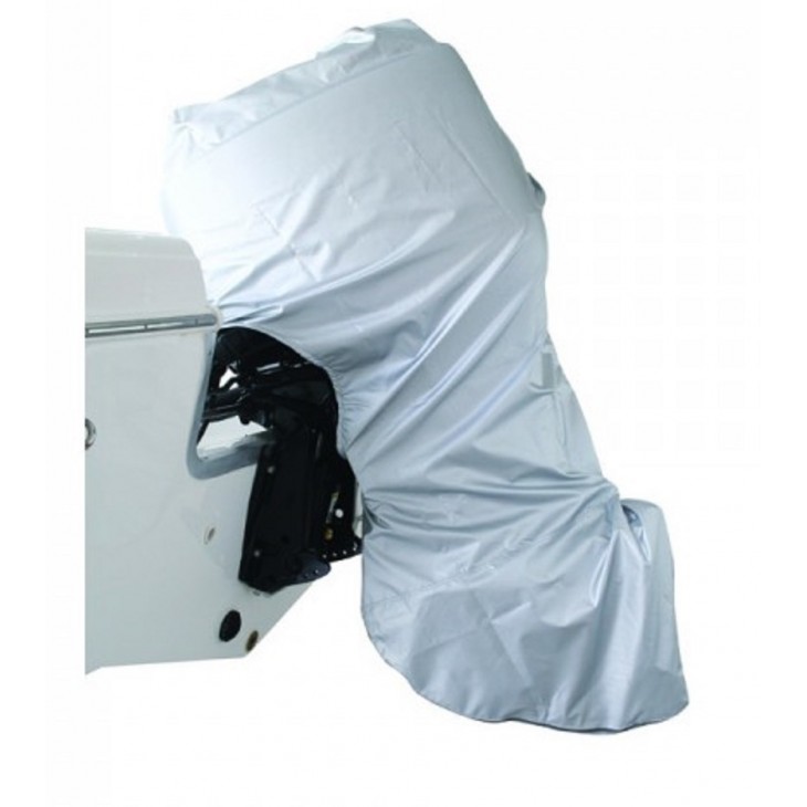 Housse Moteur Hors-bord Oxford 420D - Protection Pluie, Poussière, Soleil - Tailles 6 à 60 CV - Léger, Facile à Installer - Noir