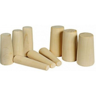 TAPPO LEGNO - 20 A 49 MM