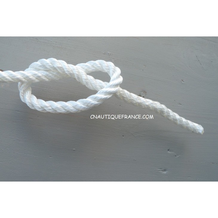 Cordage polyester amarrage 3 torons