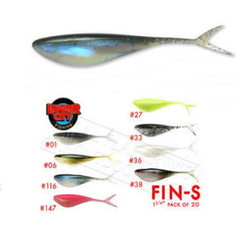 1,75" - FIN'S SHAD - SMELT ESCA MORBIDA