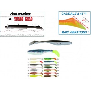 BLACK SHAD - TURBO SHAD 10 CM - 4"