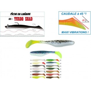 S&P PHANT / CHARTR. TAIL - TURBO SHAD 10 CM - 4" leurre souple