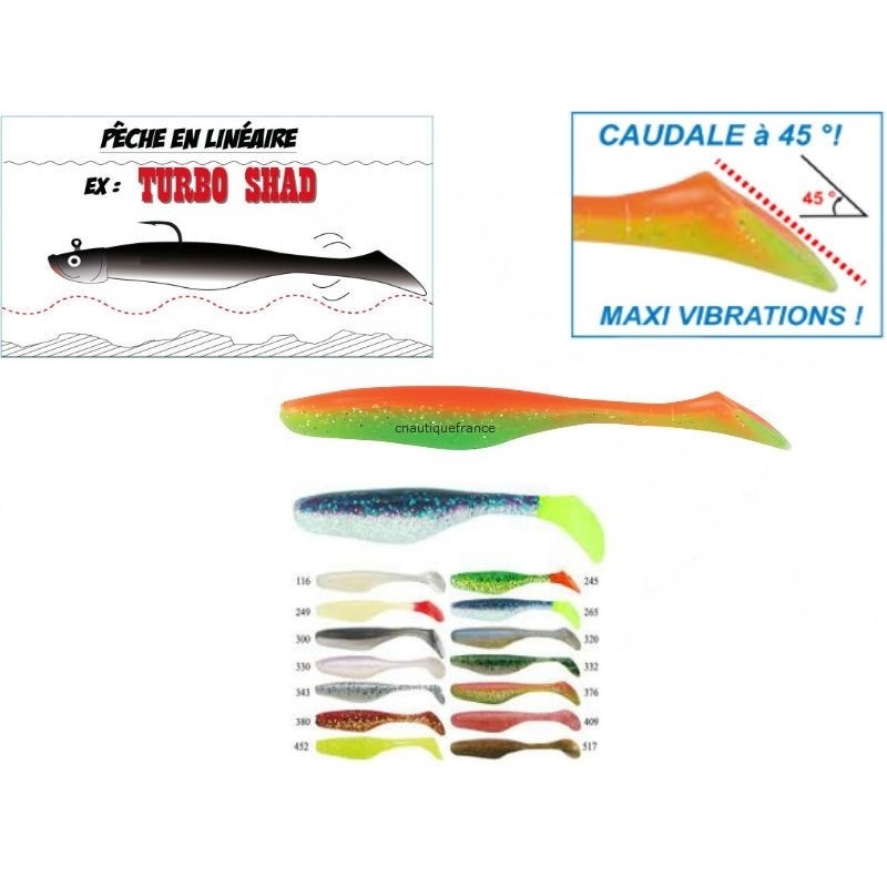 CANTALOUPE – ESCa SOFT BAIT TURBO SHAD 10 CM (4")