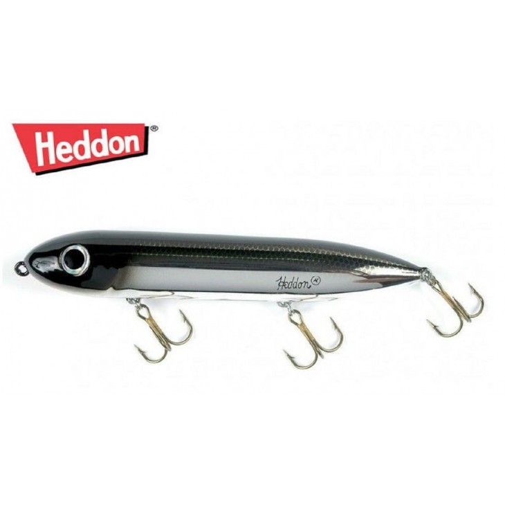 Leurre de pêche vintage Heddon Super Sonic blanc rouge boulon manivelle