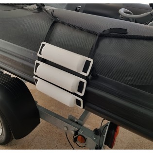 PARE-BATTAGE DEMI LUNE défense protection pour semi rigide