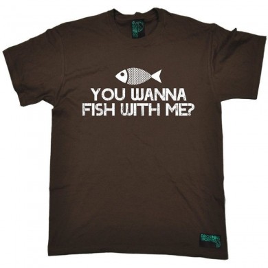 TEE-SHIRT FISHER YOU WANNA FISH WITH ME ?