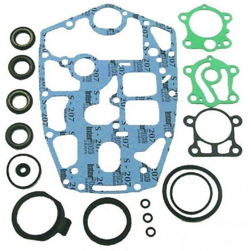 25 - 30 CV 2T KIT GUARNIZIONI PIEDE DI MOTORE PER YAMAHA 6J8-W0001