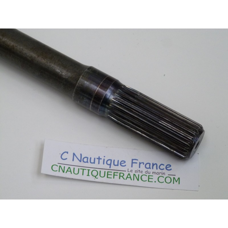 Arbre d'hélice 63D-45611-00 pour moteur hors-bord Yamaha 4 temps 30 CV, 40 CV, 50 CV, 60 CV