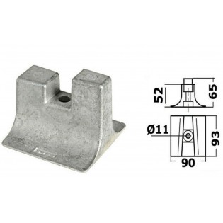F300 F350 ANODE ALU FOR EMBASE YAMAHA 6AW
