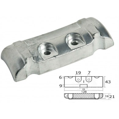 ANODE ZINC FOR OUTBOARD MERCURY VERADO