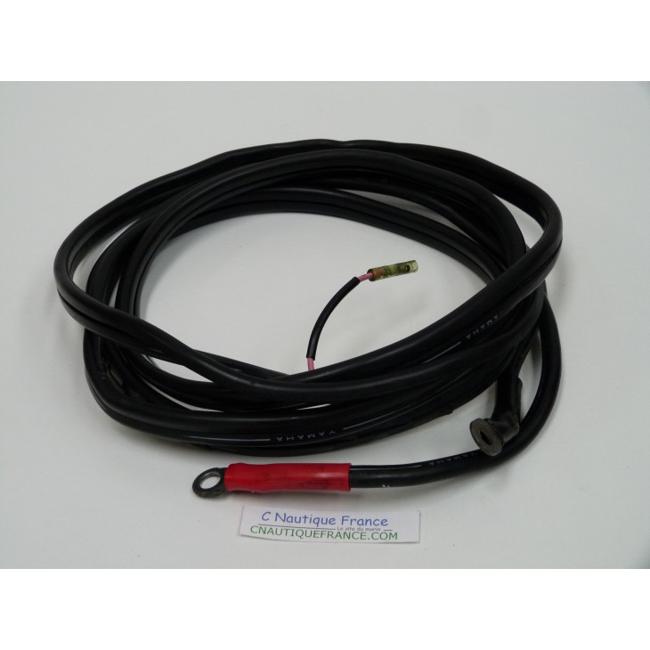 PAIRE CABLES BATTERIE - DEMARREUR MOTEUR HORS-BORD