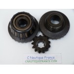 40 CV 2T SET PIGNONE PIEDE DI MOTORE YAMAHA 6E9 679