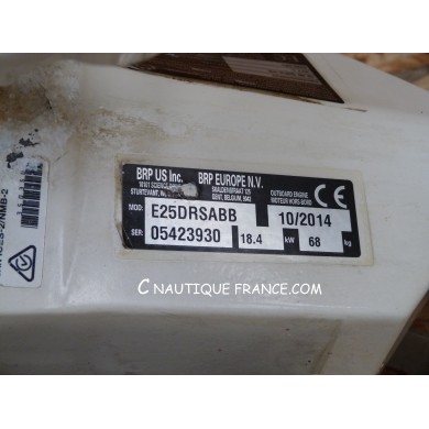 25 CV 2T SUPPORT DE PRESSES EVINRUDE E-TEC