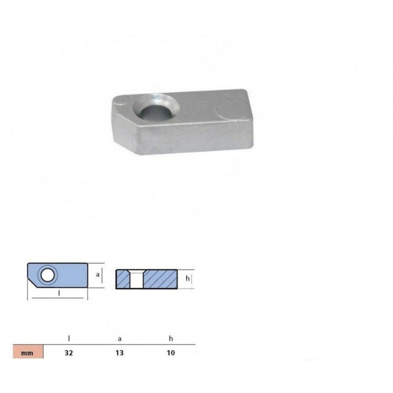 ANODO BLOCCO MOTORE FUORIBORDO 63P-11325-11