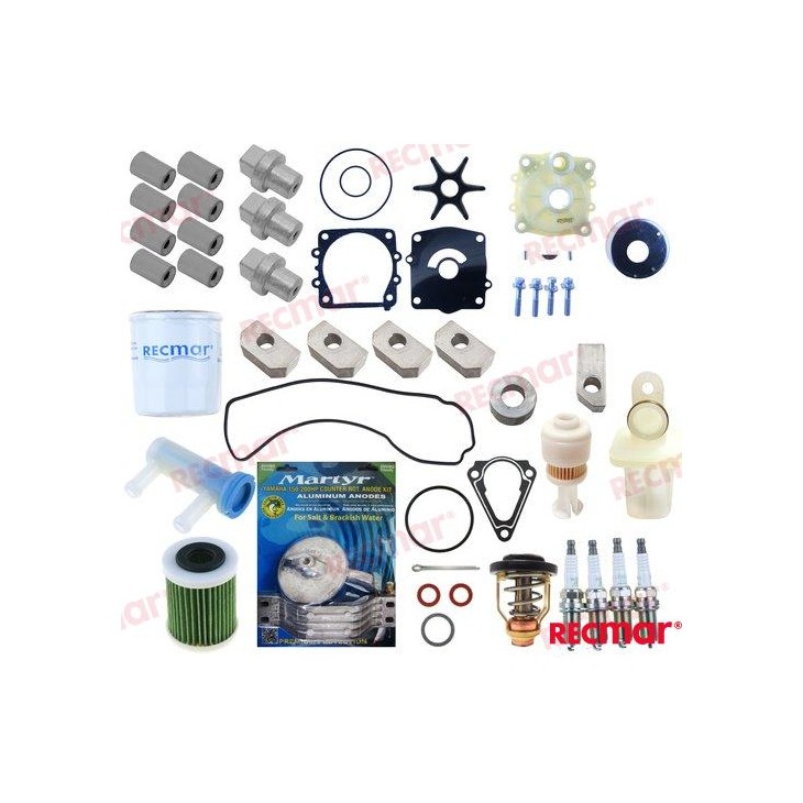 F150A F150B F150D F150F SERVICE KIT 150 HP 4S YAMAHA