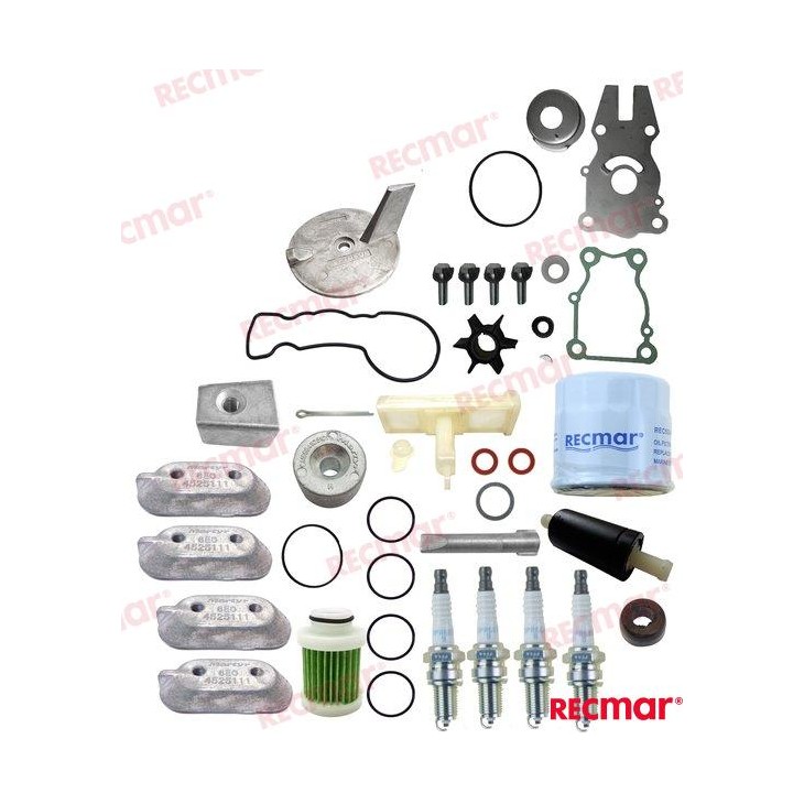F50H F60A F60C KIT ENTRETIEN POUR 50 - 60 CV 4T YAMAHA