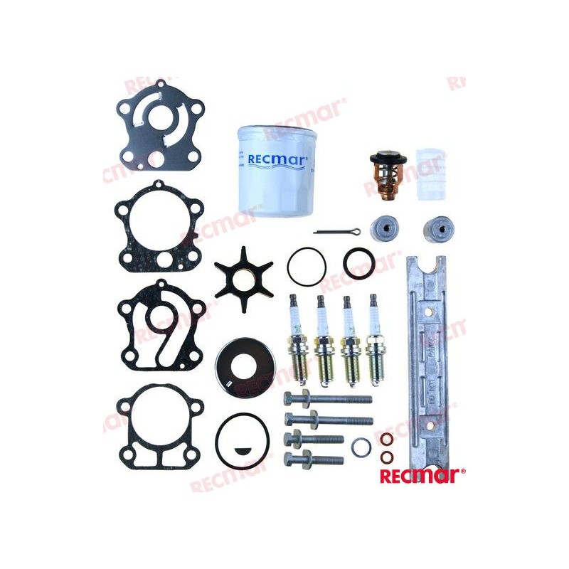 F80A F100A KIT ENTRETIEN POUR 80 - 100 CV 4T YAMAHA