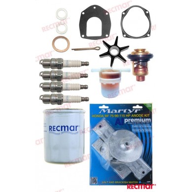 BF75A BF90A MAINTENANCE KIT FOR 75 - 90 HP 4S HONDA ZW0 ZW1