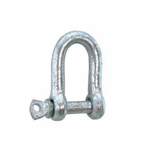Galvanized shackle – Corrosion-resistant and ideal for securing your gear. Discover our range of marine shackles on our website!