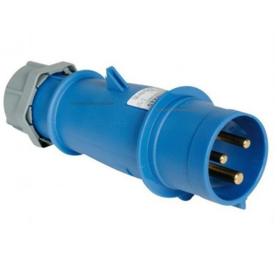 P17 Shore Power Socket 2P+T Male 16A