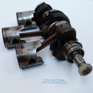 60 - 70 HP 2T CRANKCASE YAMAHA 6H2 6H3