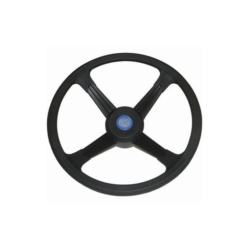 Volant plastique 4 branches ø 320 mm - noir