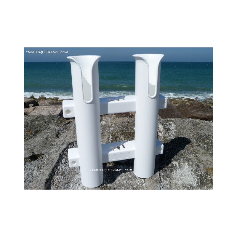 PLASTIC SHOWER FISHING ROD HOLDER