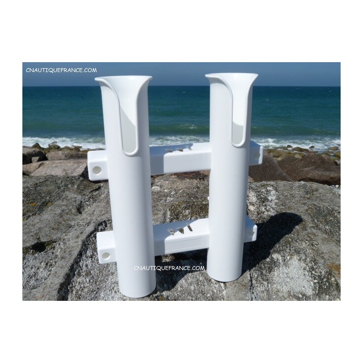 PLASTIC SHOWER FISHING ROD HOLDER