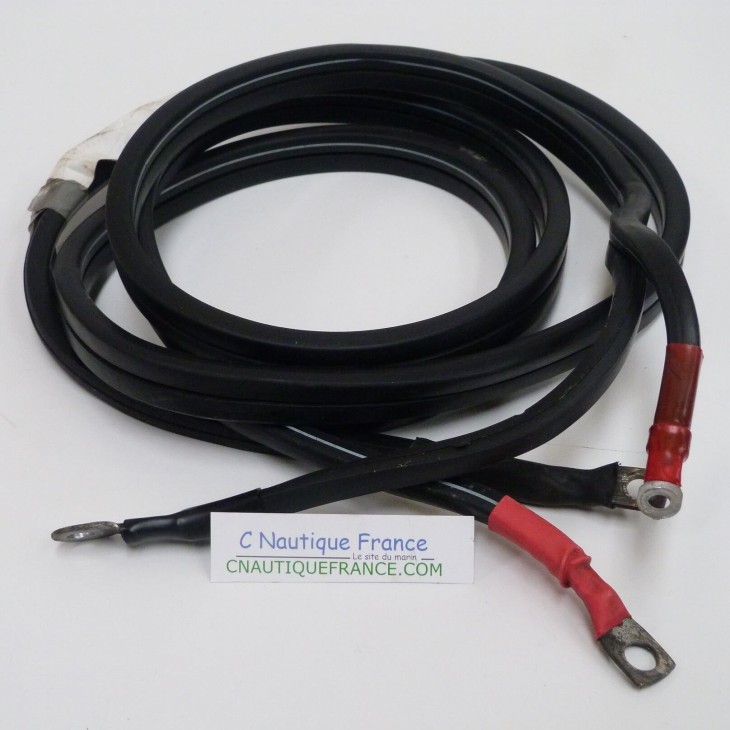 PAIRE DE CÂBLES BATTERIE - DÉMARREUR