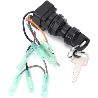 thumbnail image 2 of Marine Pro Yamaha Ignition Key Switch – 61B-82510-02-00 (2 & 4 Stroke, Dash) 2 of 5