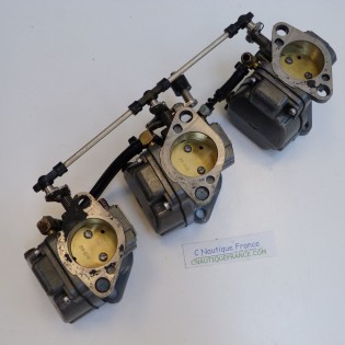 Rampe de carburateurs moteur 90 CV 2T MERCURY MARINER 90LPTO