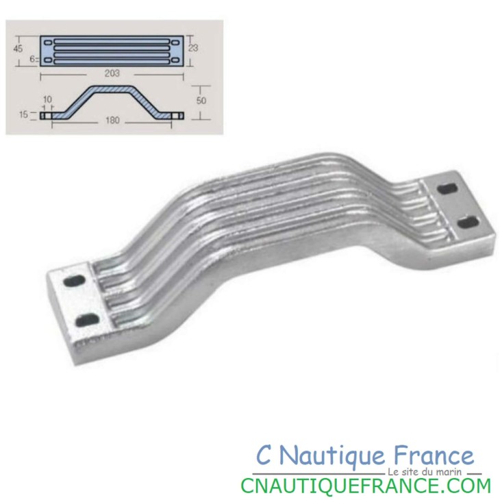 ANODE POUR  115 - 225 CV YAMAHA 6G5-45251