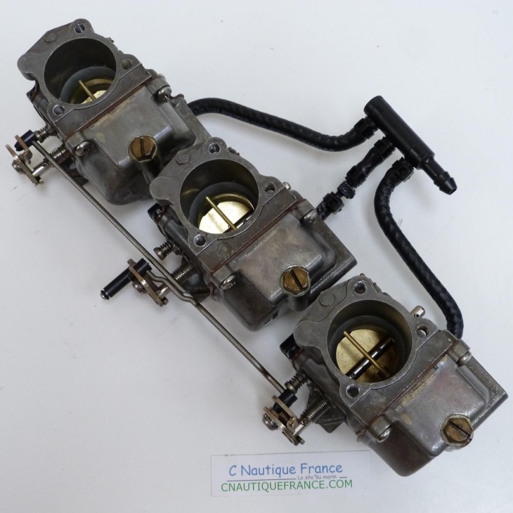 RAMPE 3 CARBURATEURS 70 CV 2T JOHNSON EVINRUDE  HORS-BORD
