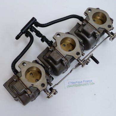 RAMPE 3 CARBURATEURS 70 CV 2T JOHNSON EVINRUDE  HORS-BORD