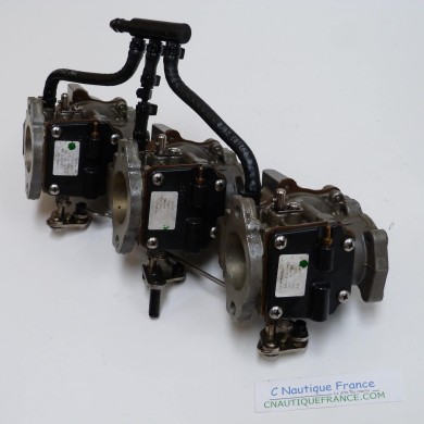 RAMPE 3 CARBURATEURS 70 CV 2T JOHNSON EVINRUDE  HORS-BORD