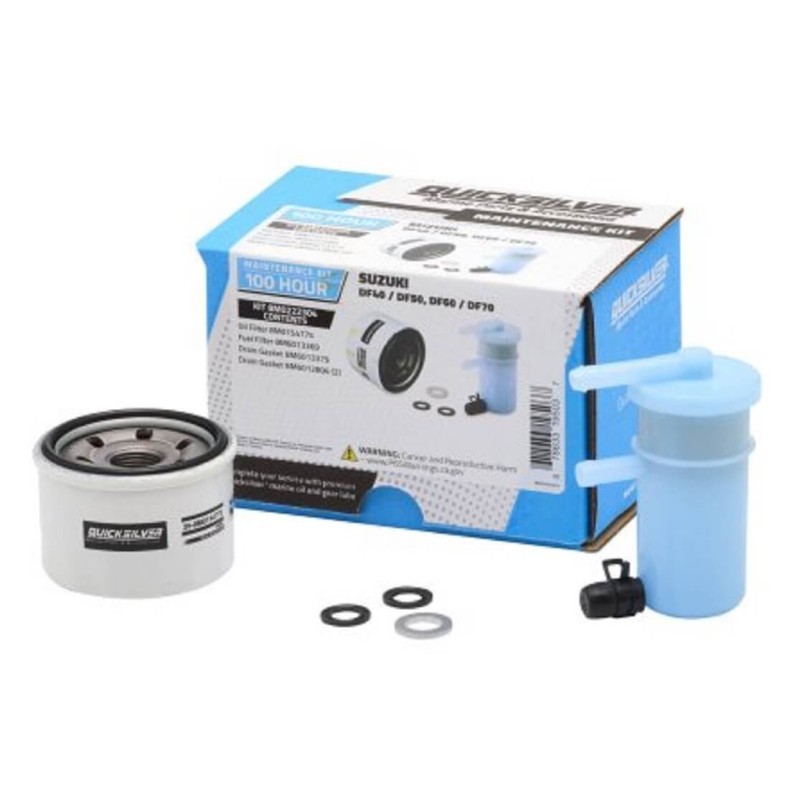 DF40 DF70 KIT ENTRETIEN 100H POUR 40 - 70 CV 4T SUZUKI