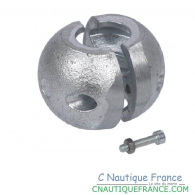 NUT ANODE ZINC PROPELLER SHAFT ø 22 MM