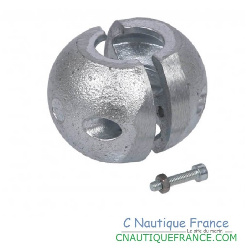 NUT ANODE ZINC PROPELLER SHAFT ø 22 MM