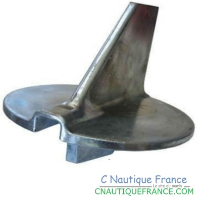100 - 225 HP ZINC TRIM TAB ANODE FOR YAMAHA