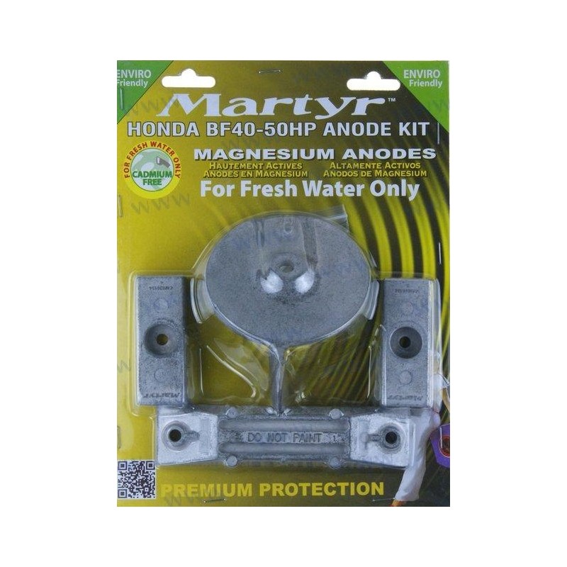 BF35 BF225 KIT ANODI MAGNESIO PER HONDA