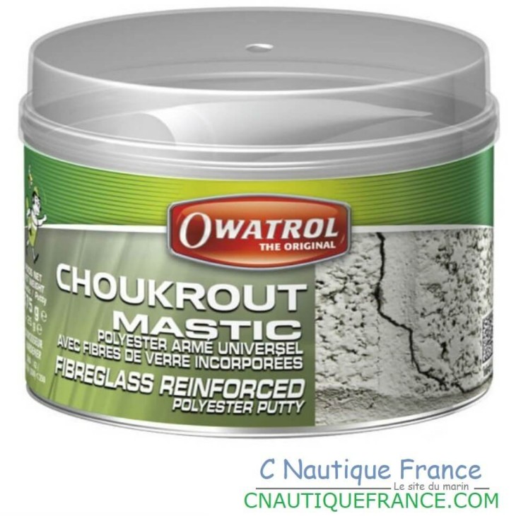 Mastic polyester bi composant CHOUKROUT 300 GR