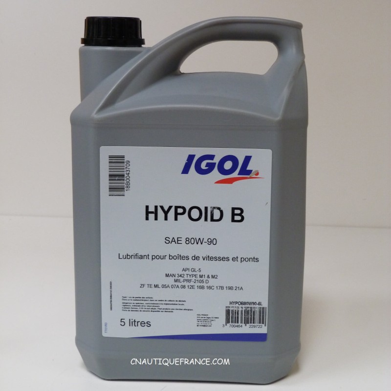 OLIO 80W-90 HYPOID B IGOL