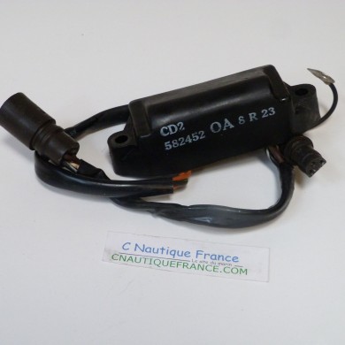 USED SWITCH BOX CDI 4 - 60 HP EVINRUDE JOHNSON 586921