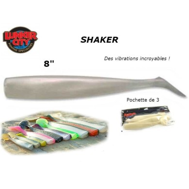 8" - SHAKER CHARTREUSE SILK - CONFEZIONE DA 3