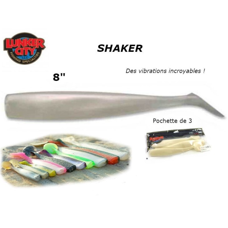8" - SHAKER CHARTREUSE SILK - CONFEZIONE DA 3