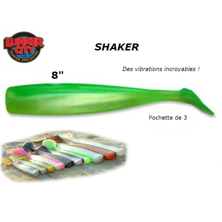 8" - SHAKER CHARTREUSE SILK - PACK OF 3