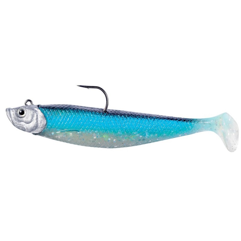 LEURRE SOUPLE SHAD ATTACK 12 CM - BLEU NACRE