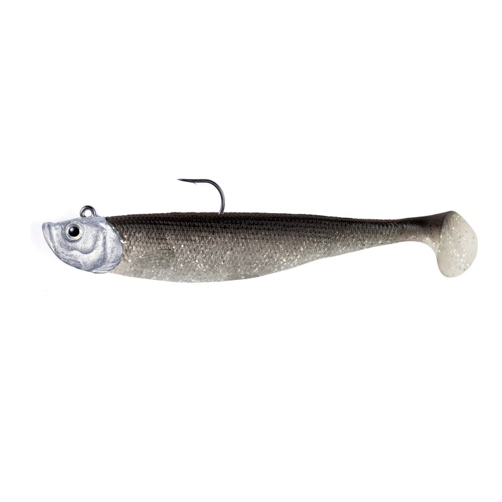 12 CM SHAD ATTACK SOFT LURE - PEARL BLACK